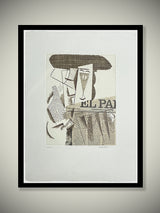 Carpeta 'Nuevos Tipos Urbanos' con 5 Aguafuertes - Manolo Valdés