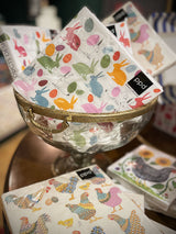 Pack de 20 Servilletas de Papel 'Rabbits & Eggs' - 33x33 cm