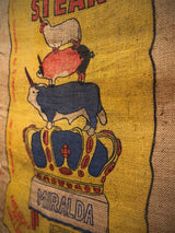 Saco Rafia Proyecto 'Wheat & Steak' 1981 para Kansas City - Antoni Miralda