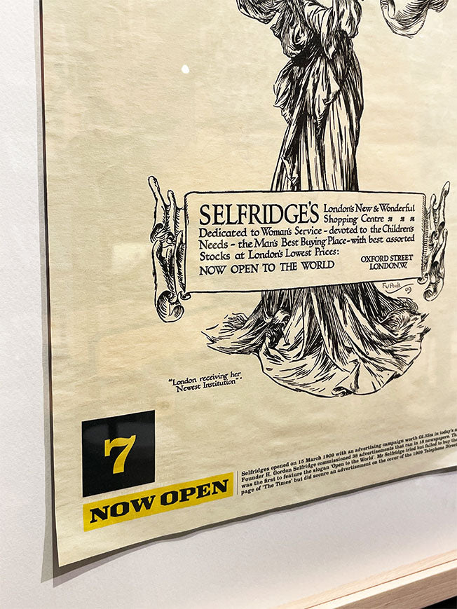 Recorte Publicidad 'Selfridges' - 42x30 cm