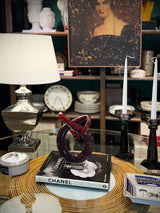 Escultura Decorativa de Cristal 'Curvum'