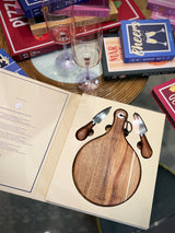 Gift Novels Cheese Board and Knife Set - Sweet Dreams Are Made of Cheese