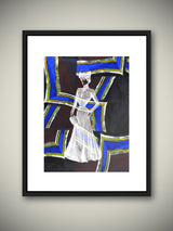 Lámina Decorativa 'Virtud Victoriana'