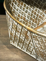 rustic-finished-metal-basket