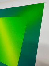 Numbered Screen Print - Richard Paul Lohse