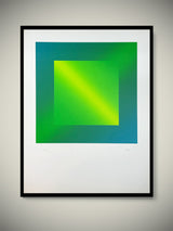 Numbered Screen Print - Richard Paul Lohse