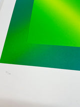 Numbered Screen Print - Richard Paul Lohse