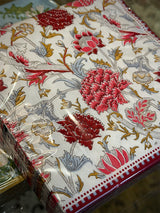 Pack de 20 Servilletas de Papel 'William Morris Pink' - 33x33 cm