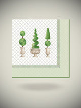 Pack de 20 Servilletas de Papel 'Topiary' - 33x33 cm
