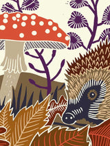 servilletas-de-papel-dibujo-erizos-y-setas