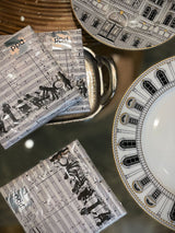 Pack de 20 Servilletas de Papel 'Orquesta' - 25x25 cm