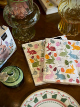 Pack de 20 Servilletas de Papel 'Rabbits & Eggs' - 33x33 cm