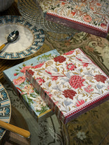 Pack de 20 Servilletas de Papel 'William Morris Pink' - 33x33 cm