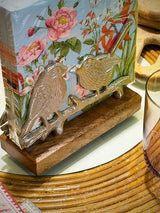 Porta Servilletas Vertical 'Birds in Love'