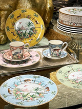 set-de-4-platos-de-postre-porcelana-estilo-indio