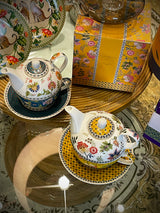 Juego de Té para Uno 'Magie d'Orient' - Taza y Tetera - Amarillo