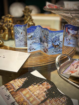 Tarjeta Calendario de Adviento 'Montaña Nevada'