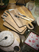 Tabla de Cortar Rectangular de Madera 'Country'