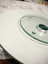 'Les Fromages' Glass Turntable - 32cm