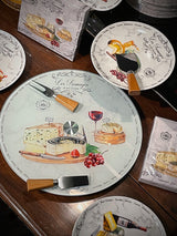 Pack de 20 Servilletas de Papel 'Les Fromages' - 33x33 cm