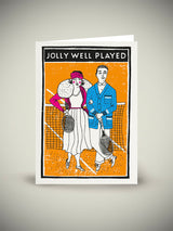 Tarjeta de Felicitación 'Anyone for Tennis'