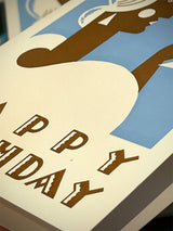Art Deco Birthday Card