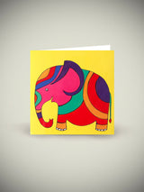 'Elephant' Card - Hank Simon