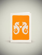 'Seahorses' Greeting Card