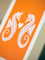 'Seahorses' Greeting Card