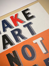 tarjeta-felicitacion-make-art-not-war-bob-and-roberta-smith