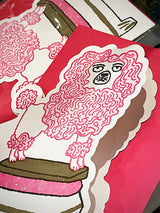 tarjeta-felicitacion-perro-marilin-color-rosa