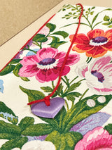 Tarjeta Felicitación 'Patchwork Flowers' - Handmade