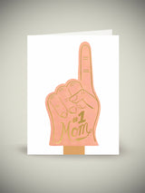 Greeting Card '#1 Mom'
