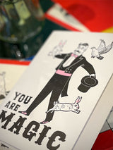 Tarjeta de Felicitación 'Magician'