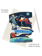 Tarjeta Swing 'Space Shuttle'