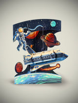 Tarjeta Swing 'Space Shuttle'