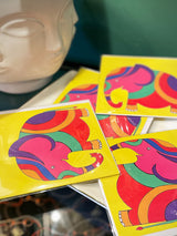 'Elephant' Card - Hank Simon