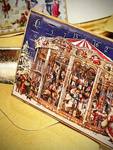 Mini Tarjeta de Adviento 'Escenas de Navidad' - Carousel