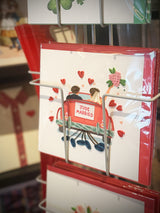 Tarjeta Filigrana de Papel 'Just Married'