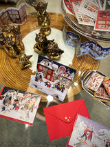 Tarjeta de Navidad y Adviento 'Paisajes de Invierno' - Casas