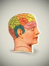 Tarjeta 'Cabeza de Frenología'