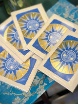 Tarjeta de Felicitación 'Golden Sun'