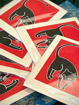 Tarjeta de Felicitación 'Black Cat'