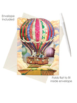 Tarjeta Swing 'Hot Air Balloon'