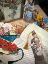 'Roses & Urn' Card and Bookmark