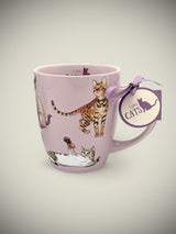 Taza de Porcelana ‘I Love Cats & Dogs' - Gatos