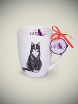 Taza de Porcelana ‘I Love Cats & Dogs' - Gatos