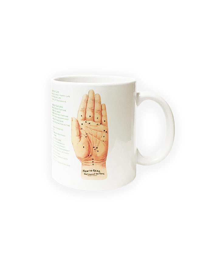 Taza de Porcelana 'Palmistry Hand'