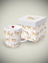 'Cat Story' Porcelain Mug