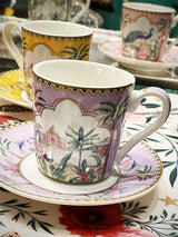 taza-y-plato-de-cafe-porcelana-paradise-jungle